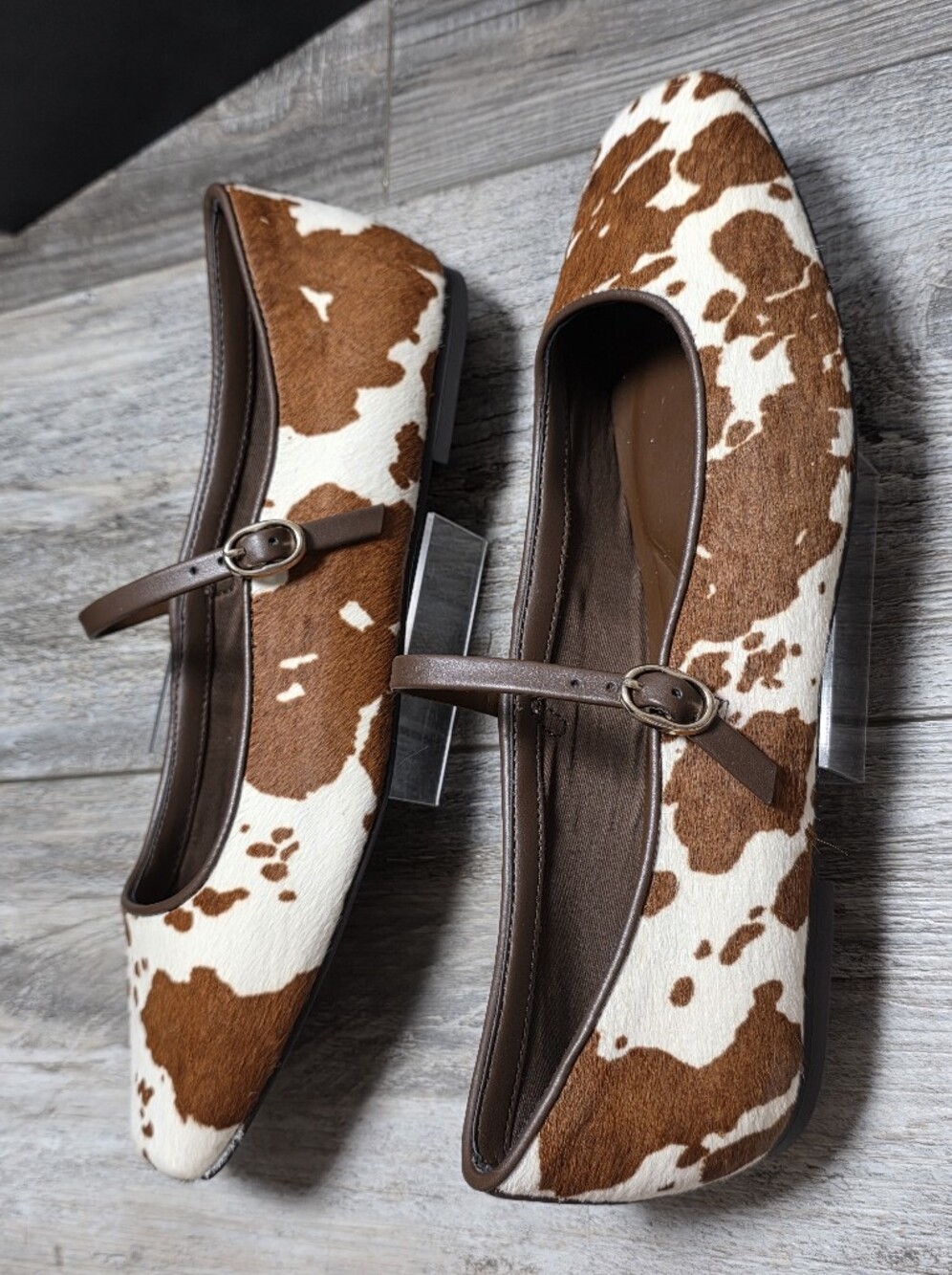 Kenneth Cole New York Women's Cowhide Jasper Ballet Buckle Flats Sz 9 *NWB - Picture 2 of 9